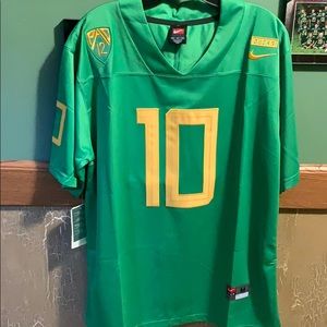 Justin Herbert #10 Oregon Jersey sz:M